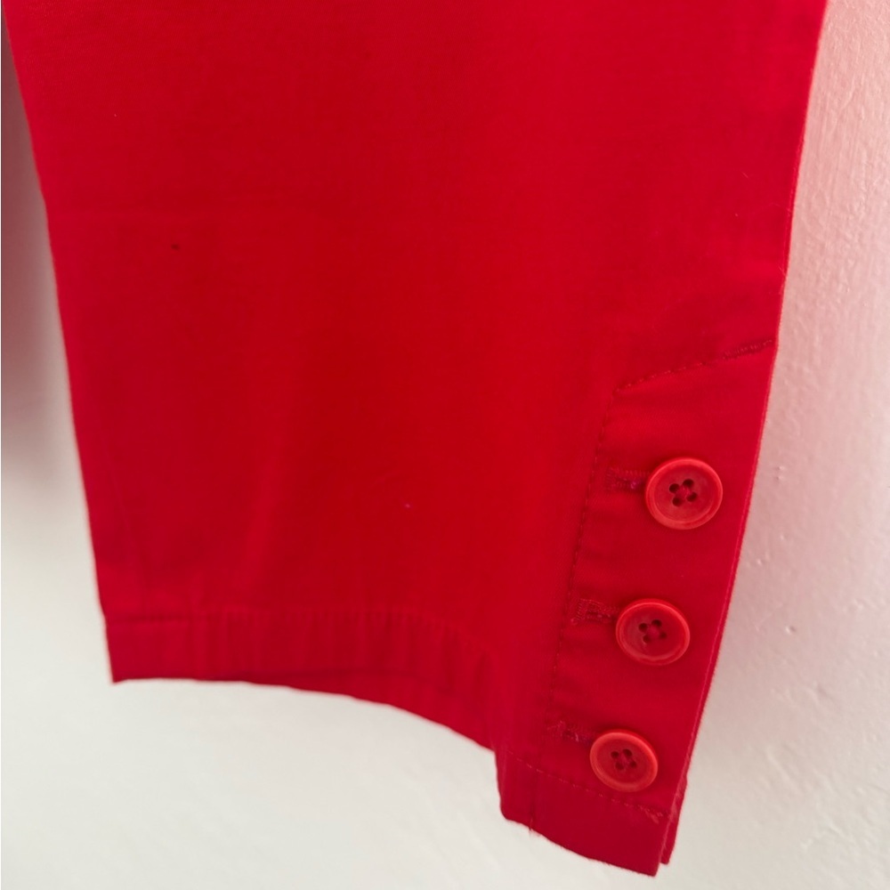 Talbots Red and White Garment Women’s Size 16p - Picture 8 of 11